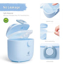 Termichy Baby Formula Dispenser, Portable Milk Powder Dispenser Container with Carry Handle and Scoop for Travel Outdoor Activities with Baby Infant, 8.8OZ, 0.55LB, 250g, 500ml (Light Blue) by TinyTreasures Baby Boutique