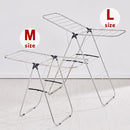TRES BELLE 25NEW Stainless Steel Clothes Drying Rack(L)–Foldable,Lightweight,Anti-Slip Elastic Rods,Made in Korea,Indoor & Outdoor Use,Rust-Resistant,Towels Drying,Underwear,Baby Clothes–L Sizes by TinyTreasures Baby Boutique
