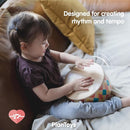 PlanToys® Wooden Rhythm Box Drum Musical Toy for Kids | Montessori Musical Instrument for Toddlers & Children | Eco-Friendly Wooden Percussion Toy by TinyTreasures Baby Boutique