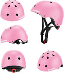 Kids Bike Skateboard Helmet Pad Set,Toddler Cyling Protective Gear Knee & Elbow Pads Wrist Guards for 5-8-10-12-14-16 Years Girls Boys Bicycle Scooter Roller Skate Inline Skating Rollerblading by TinyTreasures Baby Boutique