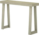 Plank+Beam Solid Wood Console Table, 46.25 Inch, Sofa Table, Narrow Entryway Table for Hallway, Behind The Couch, Living Room, Foyer, Easy Assembly, Seashell by CozyNest Decor
