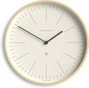 NEWGATE® Mr Clarke Wall Clock | Large Scandi Inspired Plywood Clock | 16 inch | Pale Wood case with Marker dial | Modern Minimalist Design for Kitchen, Living Room or Office by CozyNest Decor