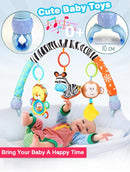 Pau1Hami1ton Baby Stroller Arch Toys, Car Seat Toys,Bouncer Toy Bar/Mobile for Bassinet,Adjustable Baby Hanging Toys Fit for Crib Bed,Stroller,Car Seat Gifts.S-19(Zebra) by TinyTreasures Baby Boutique