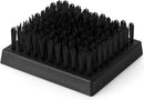BBQ Replaceable Scraper Cleaning Head,Safe Nylon Bristles Barbecue Triple Scrubbers Cleaning Brush for Cast Iron Grates/ ((Only Black-Replacement Head No Grill Brush) by GreenHaven Gardens