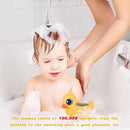 TKY Big-Eye Duck Baby Bath Thermometer - Digital Water & Room Temp Monitor with LED Alerts, Floating Bath Safety Essential for Newborns, Infants, Toddlers (Rechargeable, IP67 Waterproof) by TinyTreasures Baby Boutique