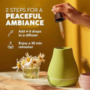 KUKKA Roman Chamomile Essential Oil for Tranquil Retreats and Peaceful Relaxation - Roman Chamomile Essential Oil 4 Oz - Soothing, Comforting and Calming - 100% Authentically Sourced Premium Oils by CozyNest Decor