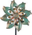 DREAMYSOUL Outdoor Wind Spinner 37 Inch, Metal Garden Wind Sculpture Bronze Wind Spinners for Patio Yard Lawn Decor by GreenHaven Gardens