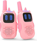 Pink Walkie Talkies with Silicone Cover, Toys for 3-8 Year Old Girls Boys, Kids Walkie Talkies 1000FT Range 2 Way RadioToy Christmas Birthday Gifts for 6-10 Year Old Girls Boys by TinyTreasures Baby Boutique