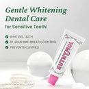 EUTHYMOL Whitening Toothpaste (3.7fl oz*2, Pack of 2) - Stain Removal in 2 Weeks, Long-Lasting Freshness for Sensitive Gum & Teeth. Bad Breath, Cavity Prevention. Recyclable Aluminum Tube by CozyNest Decor