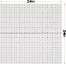 Ultrawall 2 Pcs Metal Pegboard Wall Panels, Peg Boards for Garage Tool Storage by GreenHaven Gardens