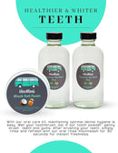 Vanman's - Oral Mouth Care Kit with Powder Toothpaste (2.5 Ounce) and Two Oral Rinse Mouthwash (8 Ounce) - Aloe, Mint Remineralizing Mouthwash and Tooth Powder with Coconut Charcoal, Egg Shell by CozyNest Decor