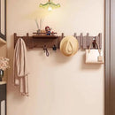 Wall Mounted Piano Key Hanger | Flip Style Hook | Entrance Wall Art Hook, Made of Oak Wood (3 Times Painted, 4 Times Polished) (Fence Beech, 12Hooks) by CozyNest Decor
