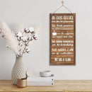 We Are A Team Motivational Signs - Hanging Wooden Team Gift, Quotes Wall Art For Leader I1 by CozyNest Decor