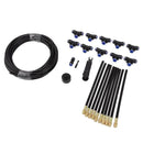 Haofy Drip Irrigation Kit, 360° Bendable Watering System Adjustable Bendable Nozzle Copper Sprayer atomizing System for Garden Yard Lawn Patio Plants Flower Bed (US Standard) by GreenHaven Gardens