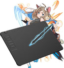 T906 Graphics Drawing Tablet, 10x6.25 Inch Digital Art Tablet with 8192 Pressure Sensitivity Battery-Free Stylus, 10 Shortcut Keys, Ultra-Thin Pen Tablet for Mac, Windows PC and Android by TinyTreasures Baby Boutique