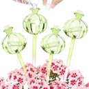 4 PCS Plant Self Watering Globes 8.9 Inch Plant Watering Devices Colorful Glass Glass Watering Bulbs for Indoor Outdoor Plants by GreenHaven Gardens