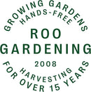 Roo Gardening Apron with Pockets & Harvesting, Picking Pouch - Adjustable, Water-resistant, Washable Canvas Cotton by GreenHaven Gardens