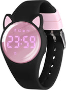 Kids Watches for Girls Boys Digital Sport Watch with Step Counter Pedometer Vibration Alarm Clock, No App Waterproof Fitness Tracker Kids Watch Boys Girls Teens Students Ages 5-16 by TinyTreasures Baby Boutique