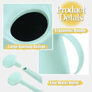 Watering Can for Indoor Plants, Small Watering Cans for House Plant Garden Flower, Long Spout Water Can for Outdoor Watering Plants 1. 8L 1/2 Gallon (Green) by GreenHaven Gardens