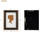 AELS 4x6 Inch Vintage Picture Frame, Elegant Luxury Antique Photo Frames with Glass Front, Photo Display, Tabletop Wall Hanging, Gift Ideas, Pearl Pattern by CozyNest Decor