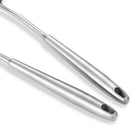 15" Wok Spatula and Ladle,Skimmer Spoon, Slotted Turner Spatula,304 Stainlss Steel Matte Kitchen Utensils Set,4PCS Wok Accessories,Cooking Utensils Tools by CozyNest Decor