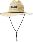 Hurley Men's Straw Hat - Bayside Lifeguard Straw Sun Hat by GreenHaven Gardens