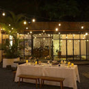 120 FT Outdoor String Lights LED Waterproof with 40 Shatterproof Plastic Warm Edison Bulbs String Bistro Lights for Patio Gazebo Pergola Market by CozyNest Decor