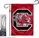 College Flags & Banners Co. South Carolina Gamecocks Garden Banner Flag with Stand Pole Holder by GreenHaven Gardens