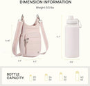 Telena Water Bottle Holder with Strap RFID Crossbody Bags for Women for Walking, Hiking, Cycling by TinyTreasures Baby Boutique