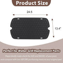 Griddle for Weber Traveler Grill 9010001 9020001 9030001, 7034 Cast Iron Griddle Insert Replacement Parts for Weber Traveler 9013001 9011701 Flat Top Griddle Accessories with Carry Bag by GreenHaven Gardens