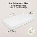 KeaBabies 2-Pack Organic Crib Sheets for Boys, Girls - 52x28 Fitted Crib Mattress Sheet Neutral, Breathable Jersey Cotton Cover for Baby Bed, Toddler Mattress, Soft & Cute Prints (Rose) by TinyTreasures Baby Boutique
