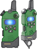 Walkie Talkies for Kids,5 Colourful Channels 2 Way Radio,Compass Flashlight and Magnifying Glass,3 Miles Long Range for Adventure Game,Outside, Camping, Hiking,Toys for 3-12 Year Old Boys Girls by TinyTreasures Baby Boutique