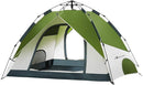 MOON LENCE Instant Pop Up Tent for 3-4 Person - Automatic Portable, Windproof for Camping, Hiking, Mountaineering by TinyTreasures Baby Boutique