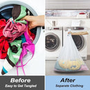 Vivifying Mesh Laundry Bags, 2 Pack XXXL Extra Large Honeycomb Laundry Bags with Zipper for Washing Machine, Coats, Stuffed Toys, Blanket, Sweater, Delicates Clothes by TinyTreasures Baby Boutique