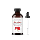 Majestic Pure Geranium Essential Oil with Glass Dropper - 1 Fl Oz - 100% Pure and Natural Geranium Oil - Premium Grade Essential Oils for Diffuser, Aromatherapy, Soap and Candle Making by CozyNest Decor