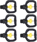 Pwshymi Garden Irrigation Misting Nozzles, 12PCS Plastic Spray Nozzle, Rotating Irrigation Sprinklers Atomizing Rotating Irrigation Spray Nozzles with G1/2 Male Thread for Garden Yard Lawn by GreenHaven Gardens