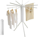 JOOM Tripod Clothes Drying Rack, Garment Rack Portable and Foldable Space Saving Laundry Drying Rack - Drying Rack Clothing Floor Folding Balcony Bedroom Household Aluminum by CozyNest Decor