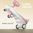 Kids Electric Ride On Car 12V - Electric Wiggle Car with Rechargeable Battery, LED Lights & Music,Anti-Rollover for Boys Girls Ages 3-8, Indoor/Outdoor Toy Vehicle up to 150 lbs by TinyTreasures Baby Boutique