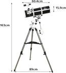 Telescope, Gskyer 130EQ Professional Astronomical Reflector Telescope, German Technology Scope, EQ-130 (EQ-130) by TinyTreasures Baby Boutique