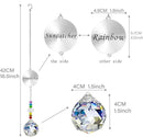 Memorial Gifts Crystal Suncatcher,Unique Sympathy Gifts for Loss of Loved One,Rainbow Maker Bereavement Gifts Box for Loss of Father Mom Dad Son Daughter Husband Brother Grandmother (A) by GreenHaven Gardens