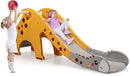 BABY JOY Toddler Slide, Kids Large Slide Play Climber Set with Long Slipping Slope, Basketball Hoop and Ball, Enclosed Steps, Easy Assemble Indoor Outdoor Backyard Freestanding Slides for Kids Age 1-8 by TinyTreasures Baby Boutique