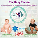 Pediatrician-Approved Squat Position for Easier Pooping & Elimination Communication (EC) | 7-in-1 Potty Training Seat | Includes Footrest, Step Stool & Toddler Toilet Seat | Reduces Diaper Waste by TinyTreasures Baby Boutique