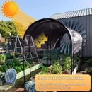 Cool Area 55% 8x12ft Sunblock Shade Cloth Cover Mesh UV Resistant Net for Garden Flower Plant Greenhouse, Black by GreenHaven Gardens