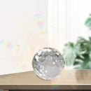 Clear Crystal Suncatcher Ball Prism Glass Sphere Faceted Gazing Ball Rainbow Maker Window Prisms Suncatcher for Window, Sun Catcher(150mm/5.91inch) by GreenHaven Gardens