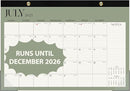 Desk Calendar 2025-2026, Runs Until December 2026 - Large Size 17" x 12" Desktop/Wall Monthly Calendar with To Do List, Personal Desk Calendar Planner for Home, School, Office by TinyTreasures Baby Boutique