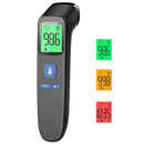 Forehead and Ear Thermometer for Adults and Kids, Fast Accurate Thermometer with Fever Alarm, 1S Reading & Silent Mode, Easy to Use for Baby, Kids & Elderly (Black) by TinyTreasures Baby Boutique