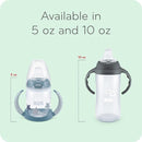 NUK Learner Cup, 10 oz, 2 Pack, 8+ Months – BPA Free, Spill Proof Sippy Cup by TinyTreasures Baby Boutique