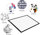 HSK A2 Artist tracing Light Box Copy Table 12V2A Adapter Dimmerable 5000 Lux Lock/Unlock Button Artcraft Light Pad for Tatto Drawing, Sketching, Animation,Diamond Painting by TinyTreasures Baby Boutique