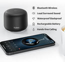 Bobtot Portable Bluetooth Speakers with Strap Easy to Carry, Wireless IPX5 Waterproof Mini Speaker with Loud Stereo Sound, 20 Hours Playtime, Rechargeable Battery, Built-in Microphone, Black by TinyTreasures Baby Boutique