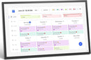 LOOFII 15.6" Smart Digital Calendar – 1920×1080 Full HD Touchscreen Family Planner & Calendar with Chore Chart & Meal Planner, Wall-Mountable (Black White) by TinyTreasures Baby Boutique